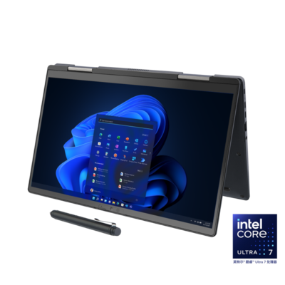 dynabook推出僅重989g的翻轉AI筆記本電腦Portégé X30W-M，重塑移動計算體驗